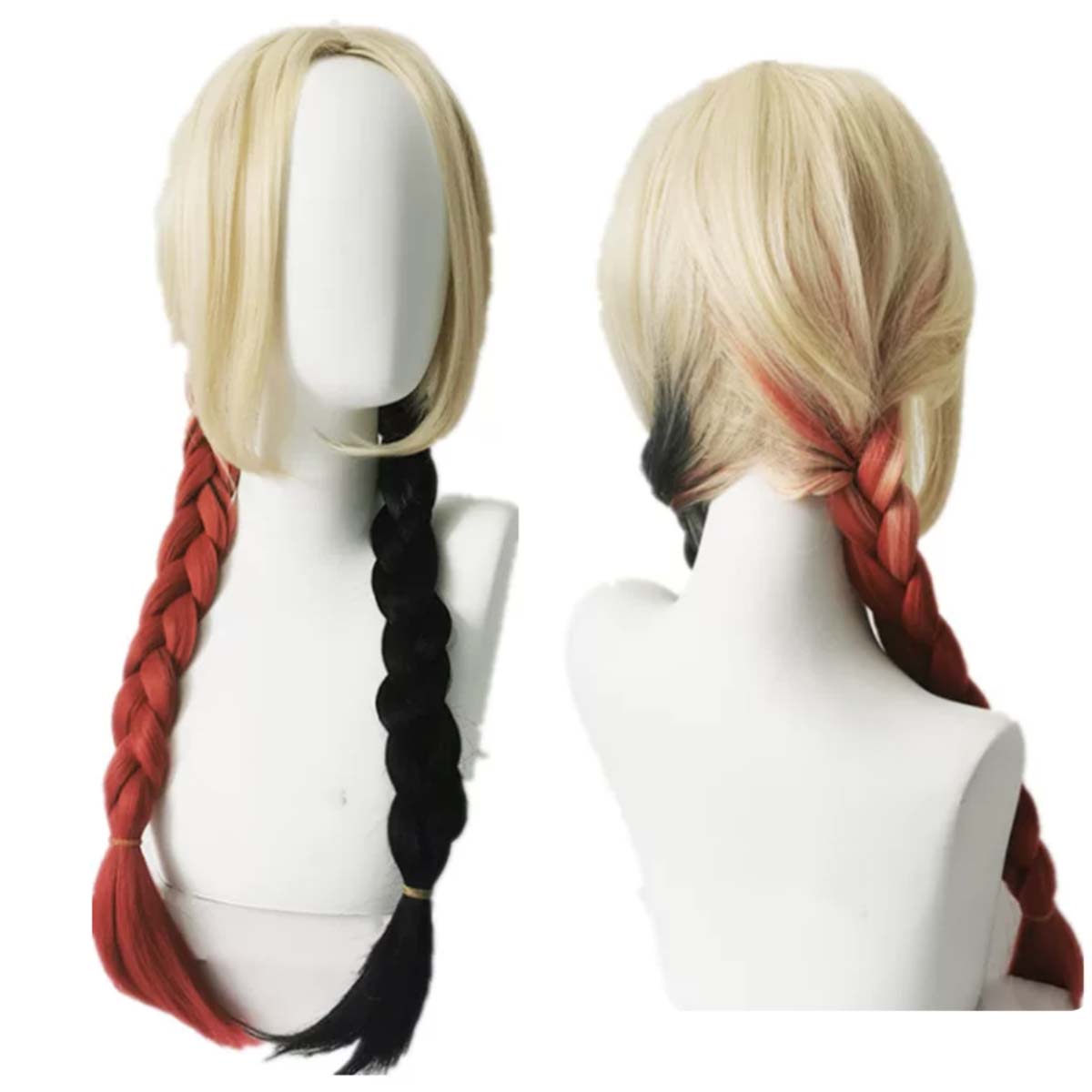 Synthetic Braided Wigs For Black Women - Kadınlar için Quinn Cosplay Peruk Harley