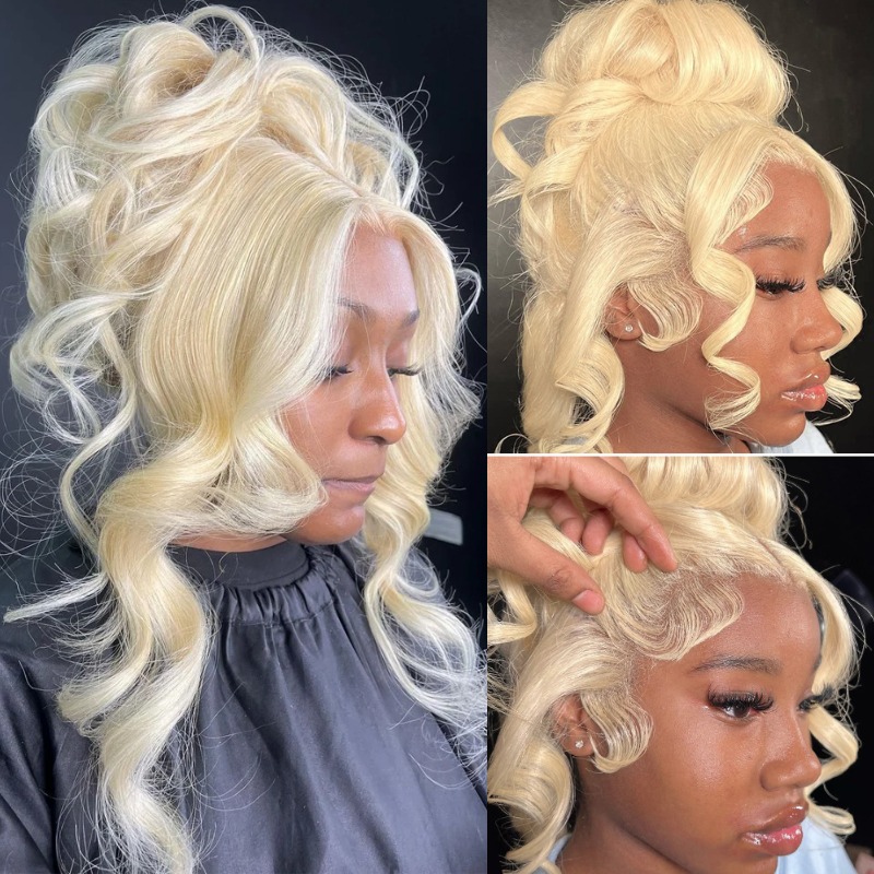 13x4 13x6 360 HD Şeffaf 613 Da - 613 Blonde Body Wave Lace Front Wig incelemesi ve fiyatı