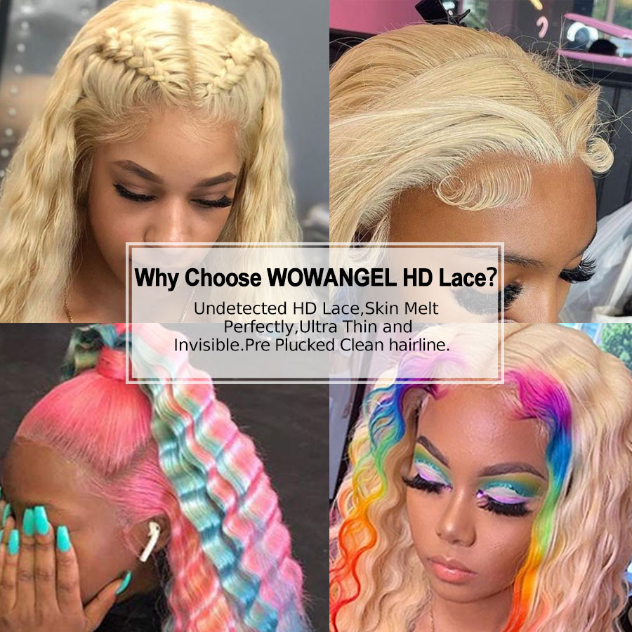 Wow Angel Gerçek HD Dantel Ön  - 613 Blonde Body Wave Lace Front Wig incelemesi ve fiyatı