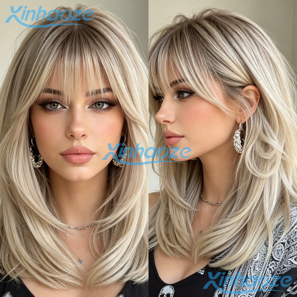 Perçemli, Önceden Yolunmuş, 13 - 613 Blonde Body Wave Lace Front Wig incelemesi ve fiyatı