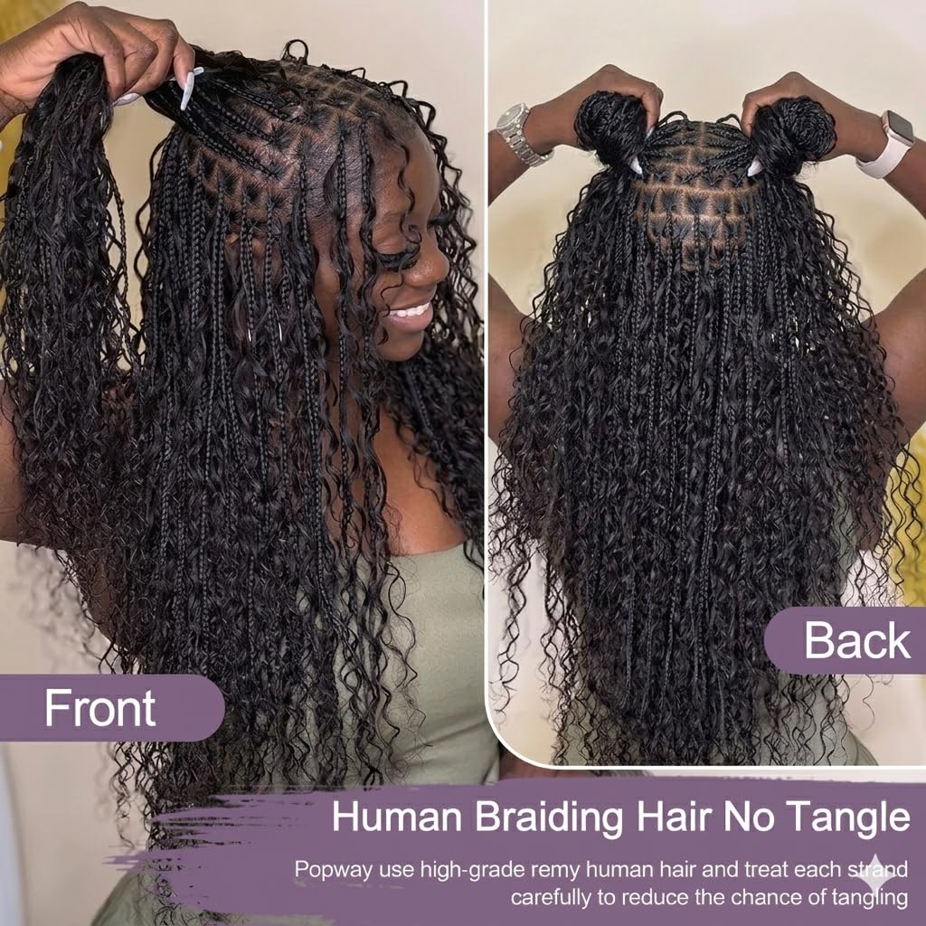 Boho Örgüler İçin İnsan Saçı Ö - Water Wave Bulk Human Hair For Braiding incelemesi ve fiyatı