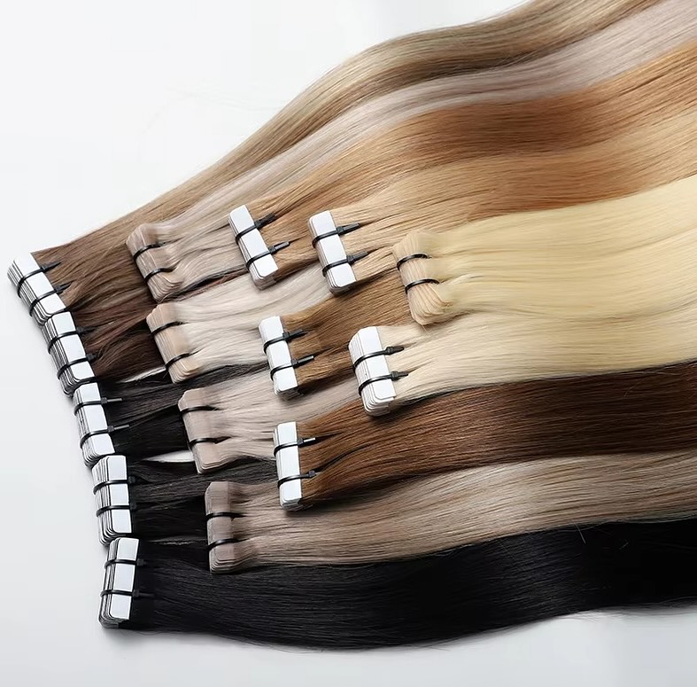 Bantlı İnsan Saçı Ekleri Doğal - Invisible Tape In Extensions Real Hair incelemesi ve fiyatı