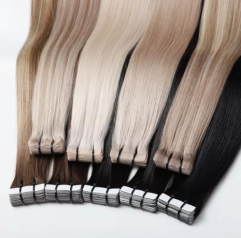Bantlı İnsan Saçı Ekleri Doğal - Invisible Tape In Extensions Real Hair incelemesi ve fiyatı